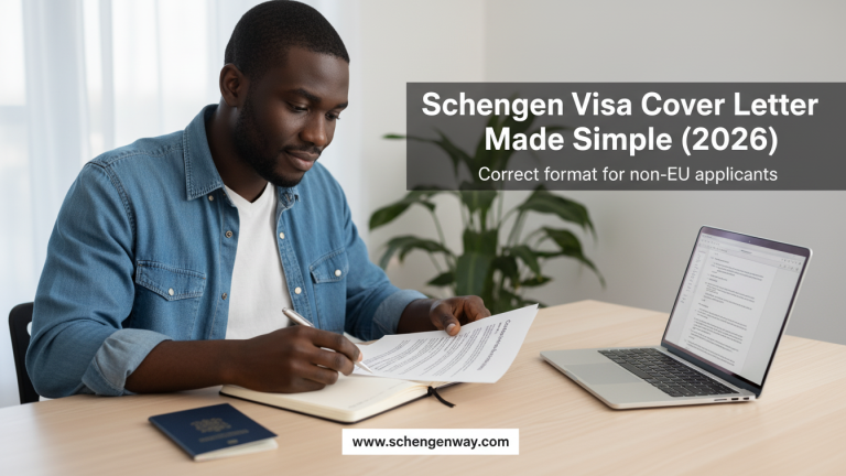 How to Write a Cover Letter for Schengen Visa in 2026 (Format, Samples & Nigerian Guide)
