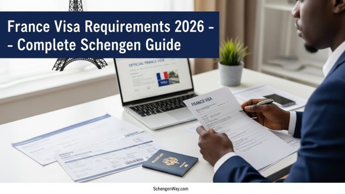 France Schengen visa requirements