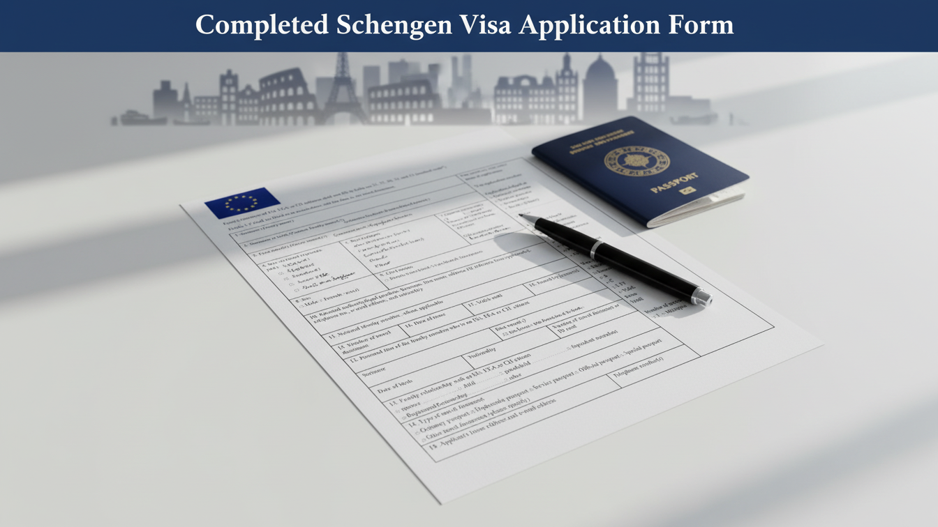 Schengen Visa Application Form