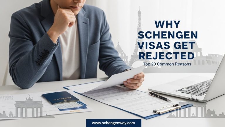 Why Schengen Visas Get Rejected (Top 20 Reasons)