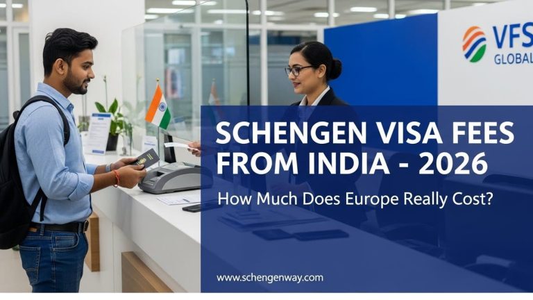 What is the Schengen Visa Fees From India?