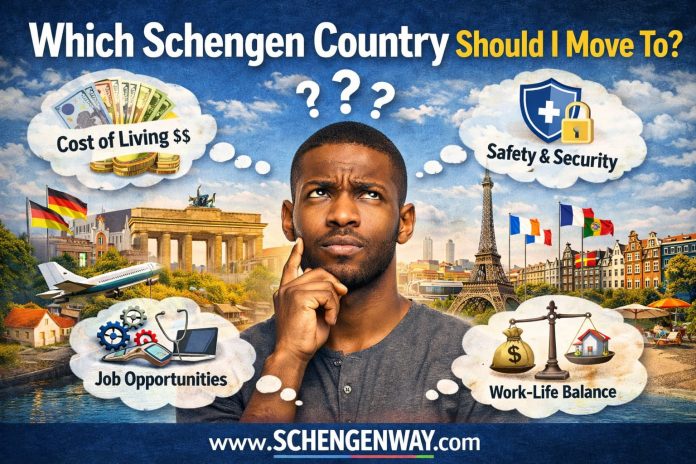 Schengen Country Comparison: Cost of Living, Safety, and Job Opportunities in Europe.