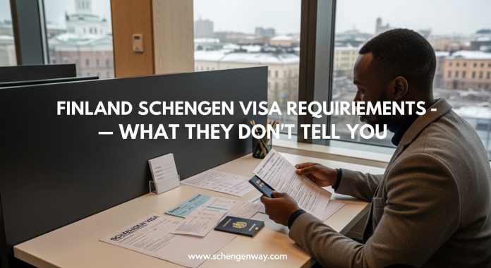 Finland Schengen visa requirements