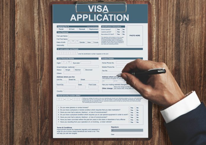 Schengen visa application form