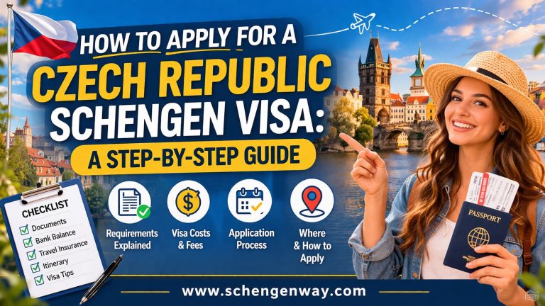 How to Apply for a Czech Republic Schengen Visa: A Step-by-Step Guide