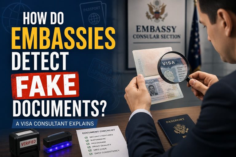 How Do Embassies Detect Fake Documents? A Visa Consultant Explains