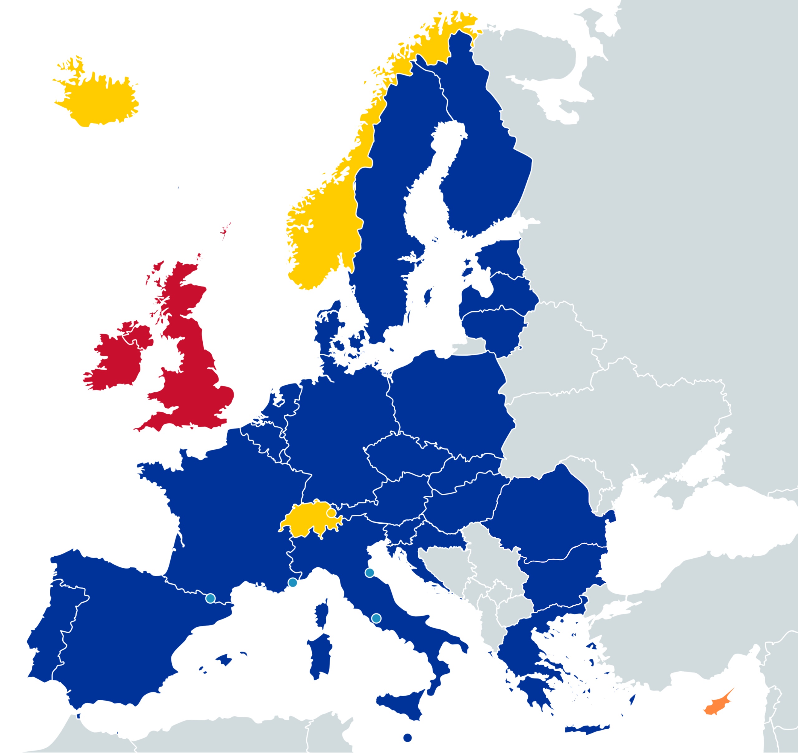 list of Schengen countries